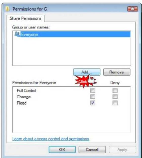 Xtreamer Prodigy - How to set-up Folder Sharing in Windows Vista - 2