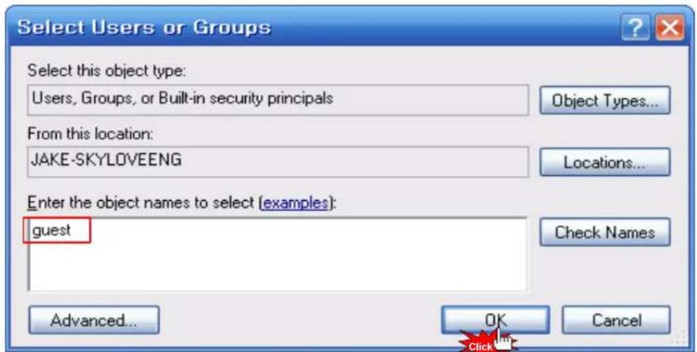 Xtreamer Prodigy - How to configure Folder Sharing Permission in Windows XP - 2