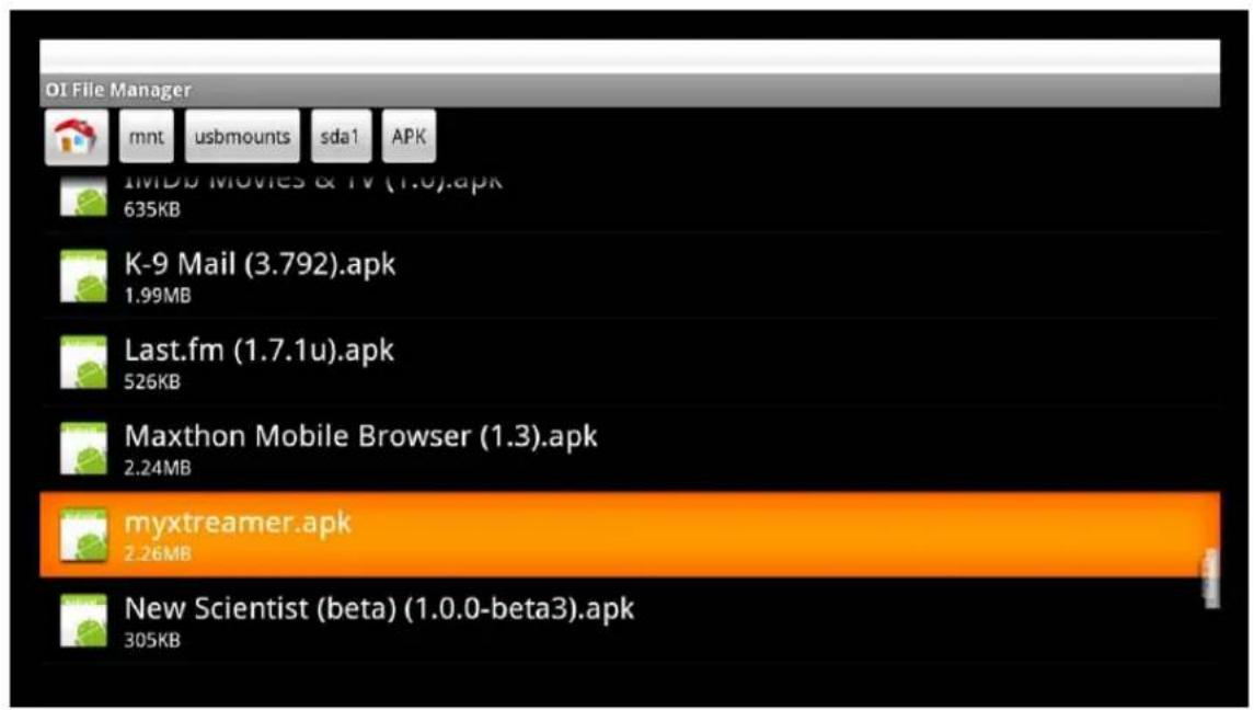 Xtreamer Prodigy - Android App Installation - 2