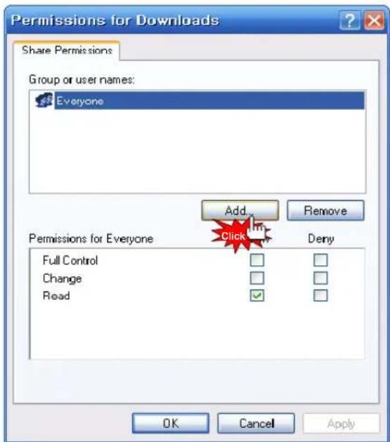 Xtreamer Prodigy - How to configure Folder Sharing Permission in Windows XP - 2