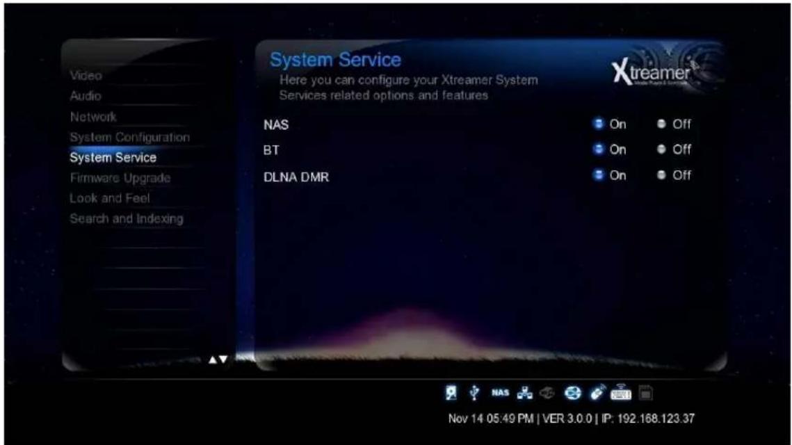 Xtreamer Prodigy - System Service - 1