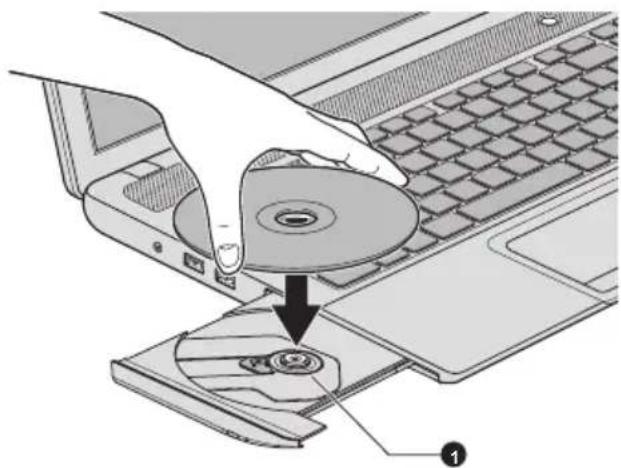 TOSHIBA Satellite C870D-116 - Using the optical disc drive - 3