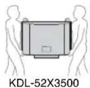 SONY Bravia KDL-40X3500 - Перемещение - 1