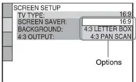 SONY DAV-DZ210D - Press ↑/↓ to select [CUSTOM], then press ENTER. - 3