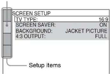 SONY DAV-DZ210D - Press ↑/↓ to select [CUSTOM], then press ENTER. - 2