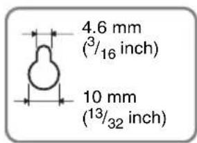 SONY DAV-DZ210D - Installing the Speakers on a Wall - 2