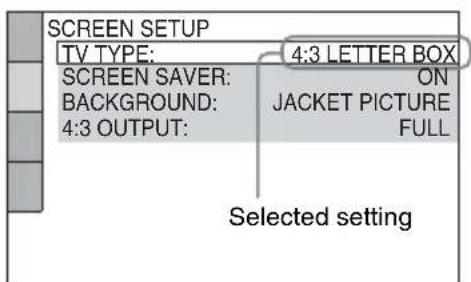 SONY DAV-DZ210D - Press ↑/↓ to select [CUSTOM], then press ENTER. - 4
