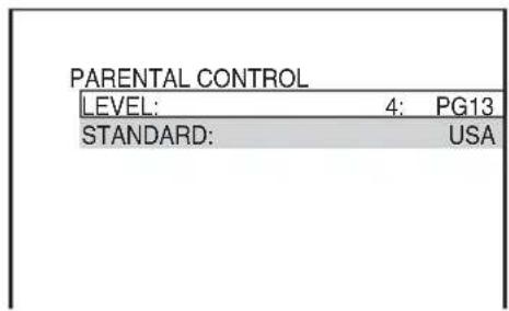 SONY DAV-DZ210D - Press ↑/↓ to select the level you want, then press ENTER. - 1