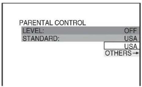 SONY DAV-DZ210D - Press ↑/↓ to select [STANDARD], then press ENTER. - 1