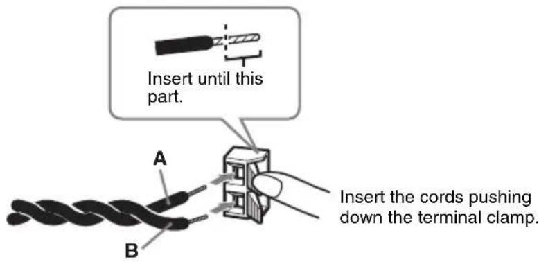 SONY DAV-DZ210D - Connect the cords to the AM antenna (aerial) terminals. - 1