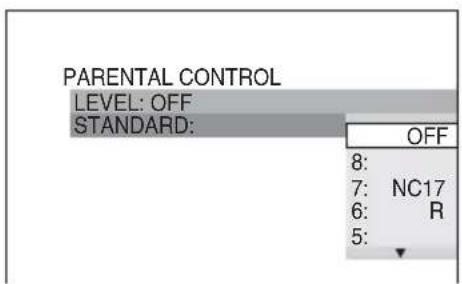 SONY DAV-DZ210D - Press ↑/↓ to select [LEVEL], then press ENTER. - 1