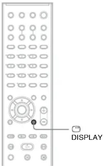 SONY DAV-DZ210D - Guide to the Control Menu Display - 1