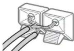 SONY DAV-DZ210D - To avoid short-circuiting the speakers - 2