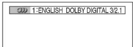 SONY DAV-DZ210D - Press AUDIO during playback. - 1