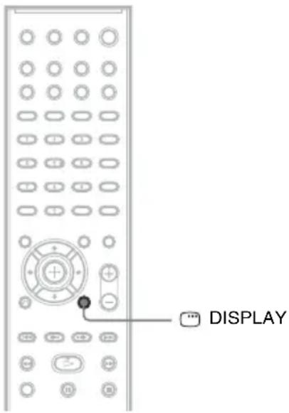 SONY DAV-DZ361W - Guide to the Control Menu Display - 1