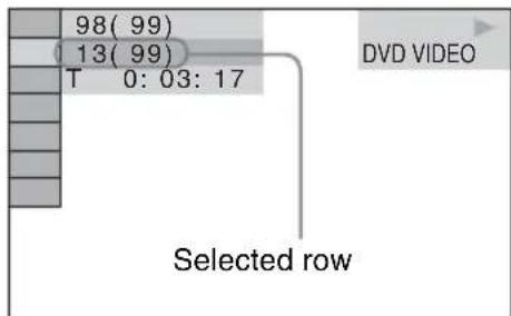 SONY DAV-DZ361W - Searching for a title/chapter/track/scene, etc. - 2
