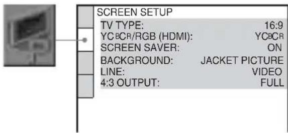 SONY DAV-DZ531W - [SCREEN SETUP] - 1