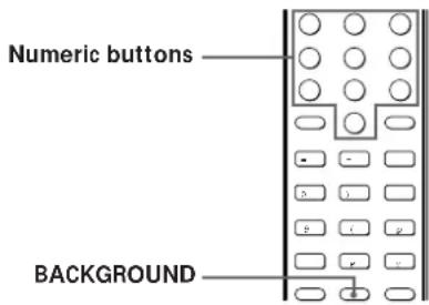 SONY STR-DE405 - Operating one component while using another (Background Operation) - 2