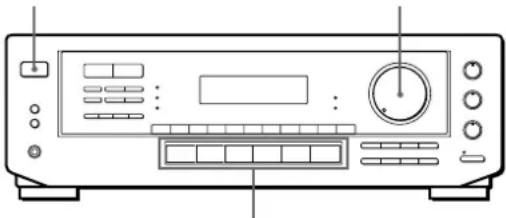 SONY STR-DE405 - WybÛr komponentÛw - 1