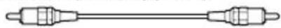 SONY STR-DE485 - Required cords - 2