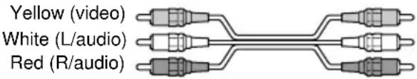 SONY STR-SL40 - Required cords - 3