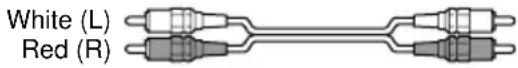 SONY STR-SL40 - Required cords - 1