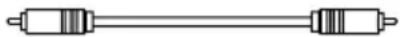 SONY STR-SL40 - Required cords - 4