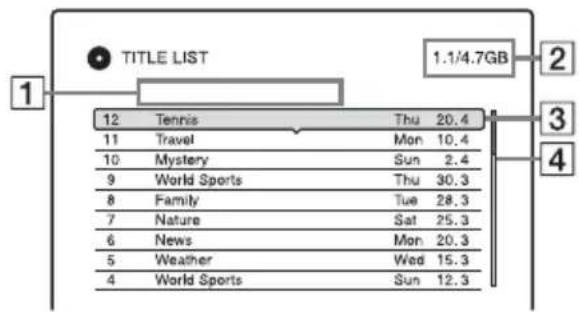 TITLE LIST 1.1/4.7GB 12 Tennis Thu 20.4 11 Travel Mon 10.4 10 Mystery Sun 2.4 9 World Sports Thu 30.3 8 Family Tue 28.3 7 Nature Sat 25.3 6 News Mon 20.3 5 Weather Wed 15.3 4 World Sports Sun 12.3