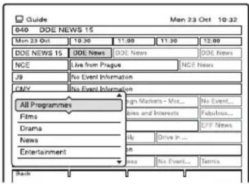 Guide Mon 23 Oct 10:32 040 DDE NEWS 15 Mon 23 Oct 10:30 11:00 11:30 12:00 DDE NEWS 15 DDE News DDE News NCE Live from Prague NCE News J9 No Event Information CMY No Event Information All Programmes Films Drama News Entertainment Sign Markets - Mer... Babies and Interests No Event... Fabulous... EFF News Ily Drive in ... No Event... Terms Back