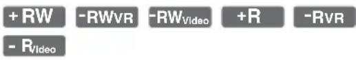 + RW -RWVR -RWVideo +R -RVR - RVideo