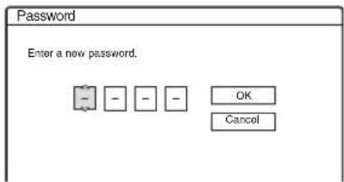 Password Enter a new password. OK Cancel