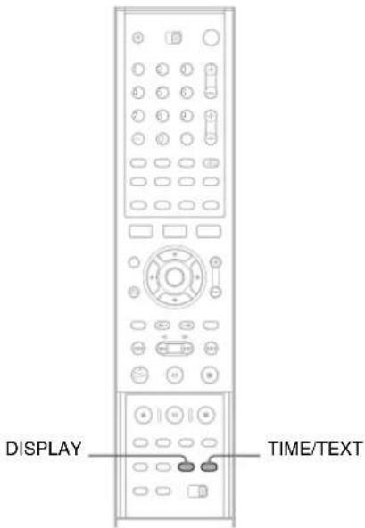 DISPLAY TIME/TEXT