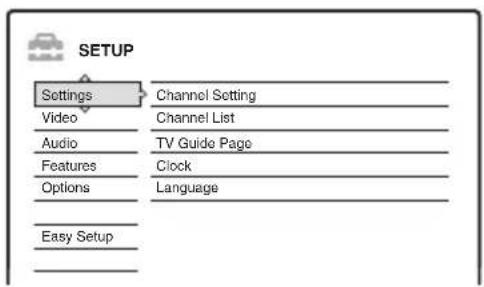 SONY RDR-HX510 - Setting PAY-TV/Canal Plus channels - 2