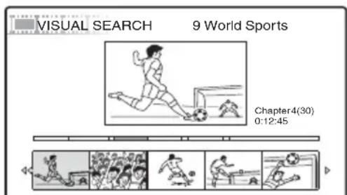 SONY RDR-HX510 - Press VISUAL SEARCH during playback. - 1