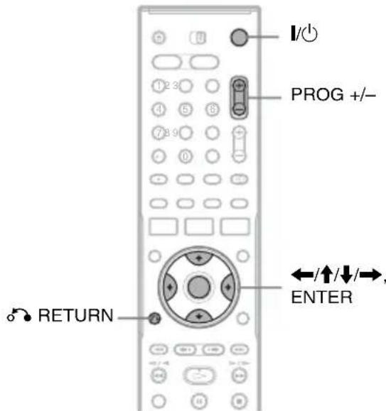 SONY RDR-HX510 - Step 7: Easy Setup - 1