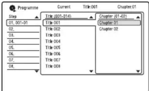 Programme Step 01, 001-01 02. 03. 04. 05. 06. 07. 08. Current Title (001-014) Title 001 Title 002 Title 003 Title 004 Title 005 Title 006 Title 007 Title 008 Chapter (01-02) Chapter 01 Chapter 02