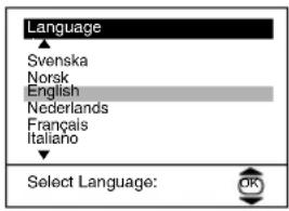 Language Svenska Norsk English Nederlands Français Italiano Select Language: OK