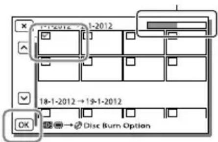 SONY HDR-CX580VE - To perform [DISC BURN OPTION] - 1