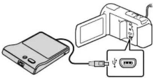 SONY HDR-CX580VE - Creating a disc with DVDirect Express - 1
