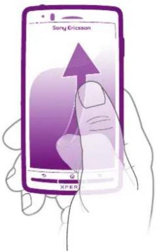 SONY Ericsson Xperia Arc - Scrolling - 2