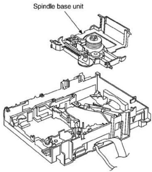 PANASONIC SA-AK48 - Disassembly for mechanism base drive unit - 8