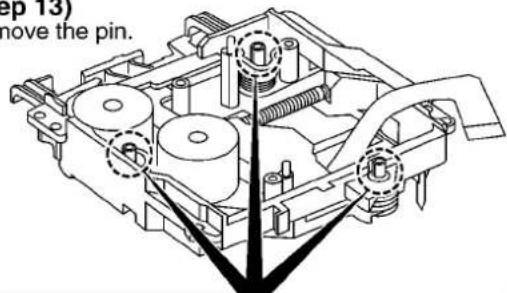 PANASONIC SA-AK48 - Replacement for the traverse deck ass'y - 11