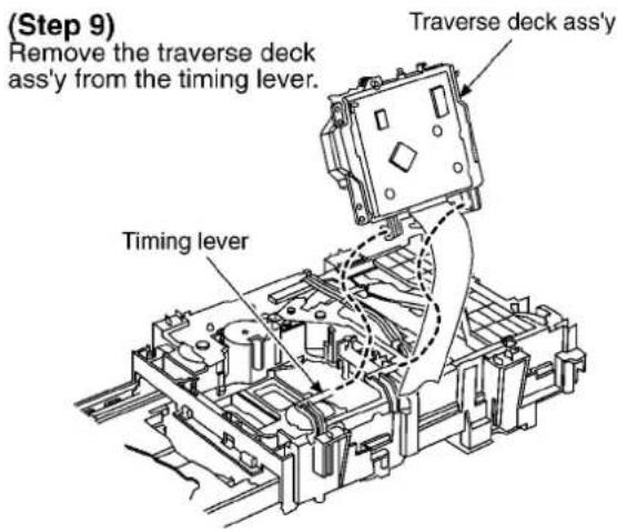 PANASONIC SA-AK48 - Replacement for the traverse deck ass'y - 6