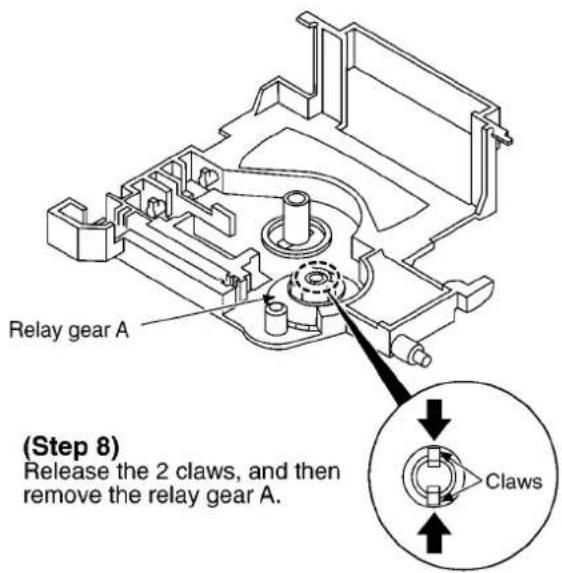 PANASONIC SA-AK48 - Disassembly for mechanism base drive unit - 17