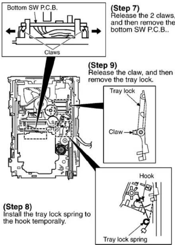 PANASONIC SA-AK48 - Disassembly for mechanism base drive unit - 3