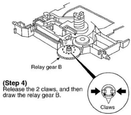 PANASONIC SA-AK48 - Disassembly for mechanism base drive unit - 14