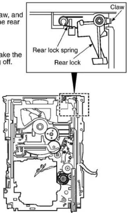 PANASONIC SA-AK48 - Disassembly for mechanism base drive unit - 4