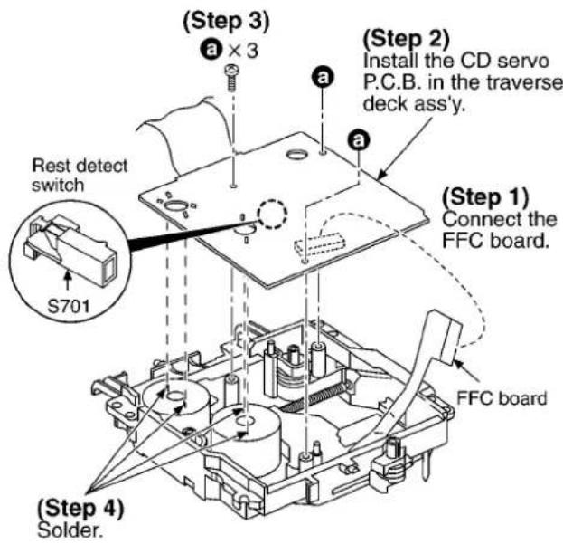 PANASONIC SA-AK48 - Replacement for the traverse deck ass'y - 15