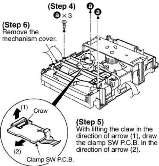 PANASONIC SA-AK48 - Replacement for the disc tra - 2