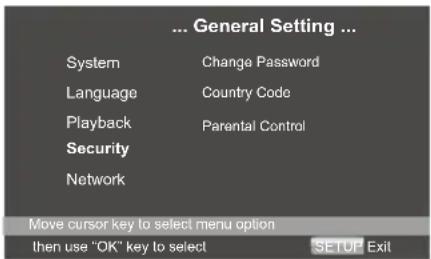 TOSHIBA BDX3100KE - [Security] - 1